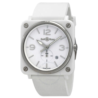 Bell And Ross, Quartz White Dial Men's Watch