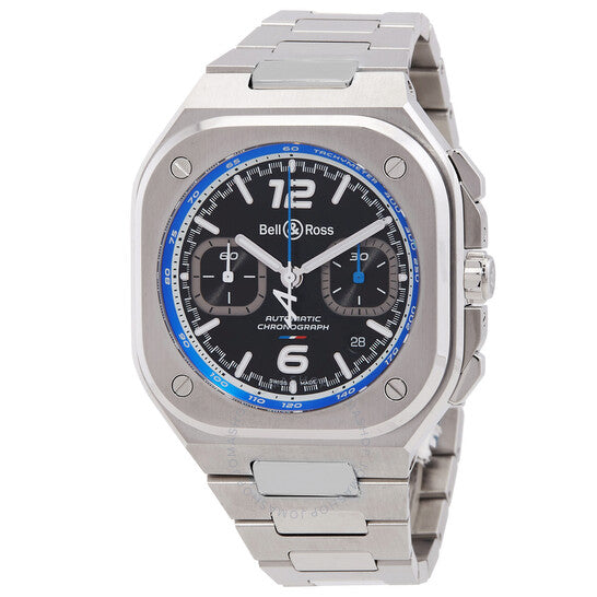 Bell And Ross, Urban Chronograph Automatic Black Dial Men's Watch
