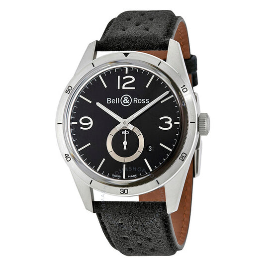 Bell And Ross, Vintage Automatic Black Dial Men's Watch