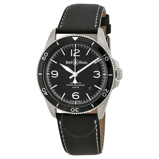 Bell And Ross, Vintage Automatic Black Dial Men's Watch
