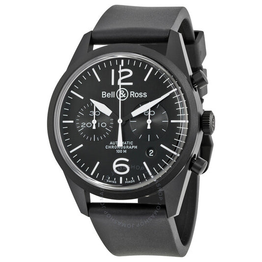 Bell And Ross, Vintage Original Automatic Men's Watch RBRV126-BL-CA-SRB