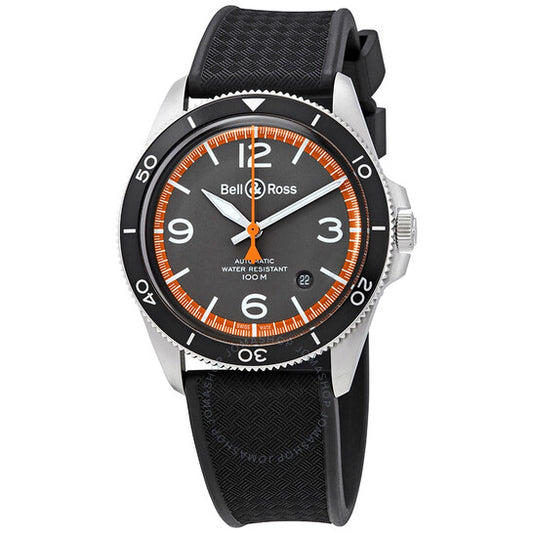 Bell And Ross, Vintage V2-92 Garde Cotes Automatic Matte Grey Dial Men's Watch