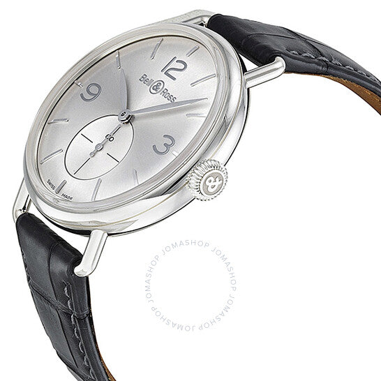 Bell And Ross, WW1 Argentium Automatic Silver Dial Men's Watch BRWW1-ME-AG-S