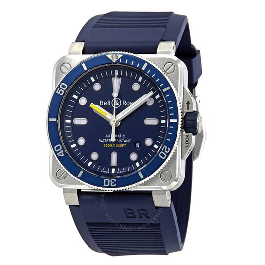 Bell And Ross, Bell & Ross Diver Automatic Blue Dial Men's Watch