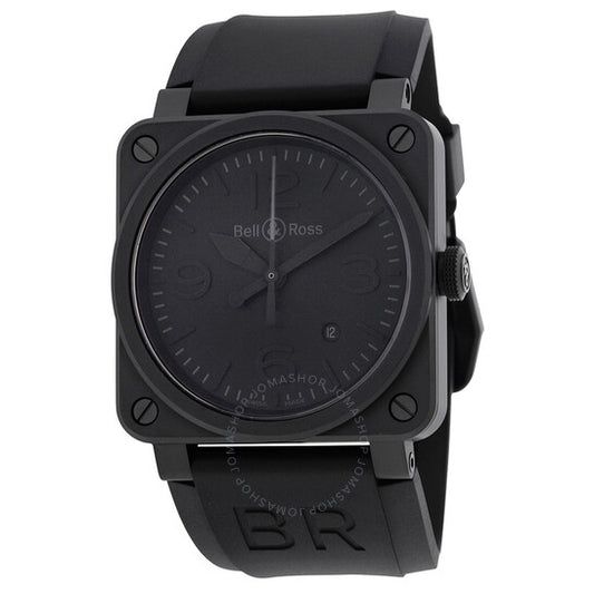Bell And Ross, Bell & Ross Phantom Automatic Black Dial Men's Watch