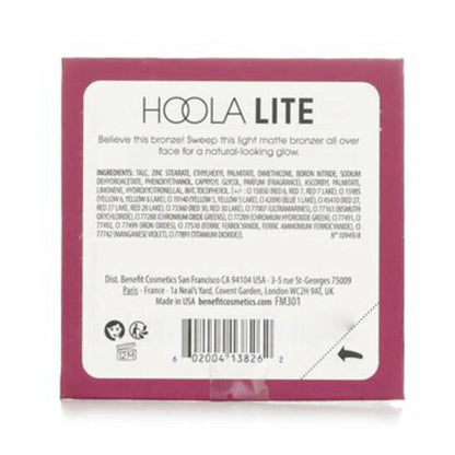 Benefit, - Hoola Light Matte Bronzer - #Hoola Lite 8g/0.28oz