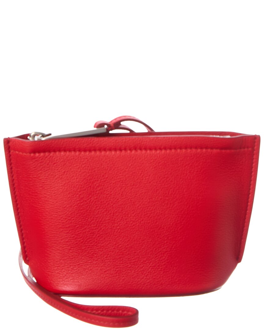 ferragamo micro leather pouch
