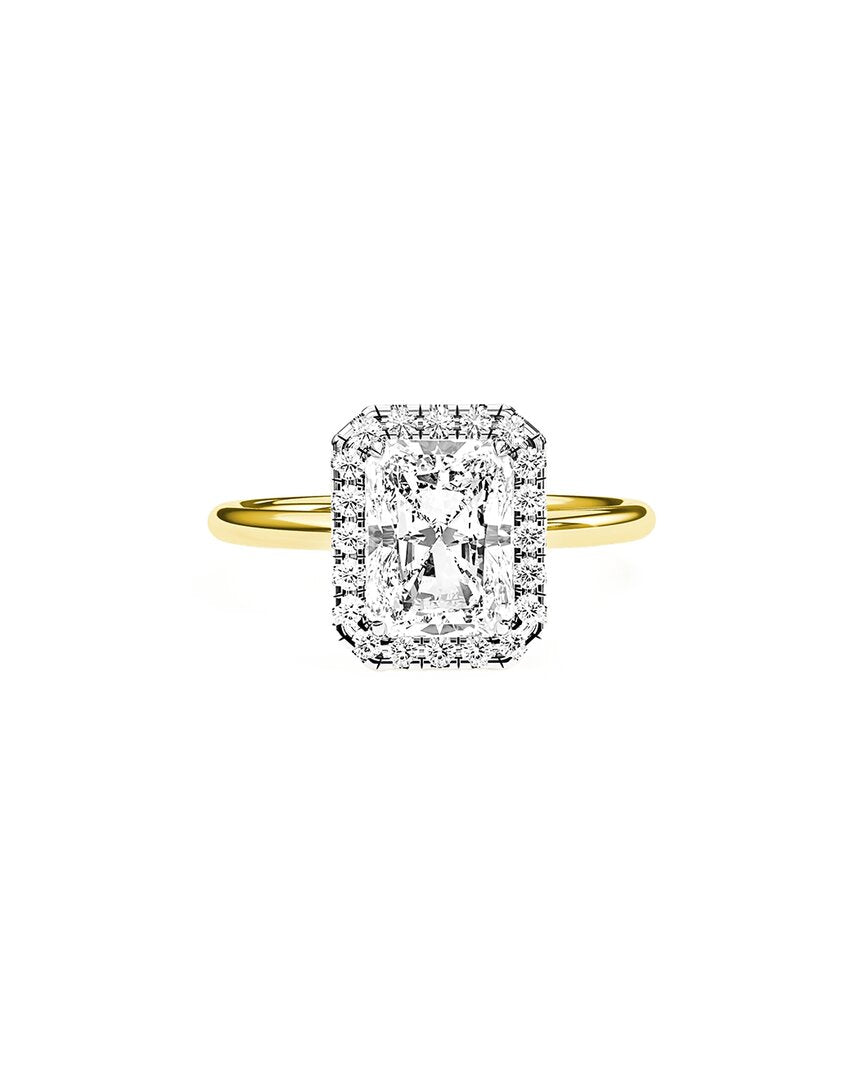 14k 2.00 ct. tw. lab-grown diamond engagement ring