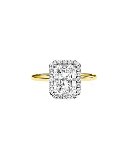 14k 2.00 ct. tw. lab-grown diamond engagement ring