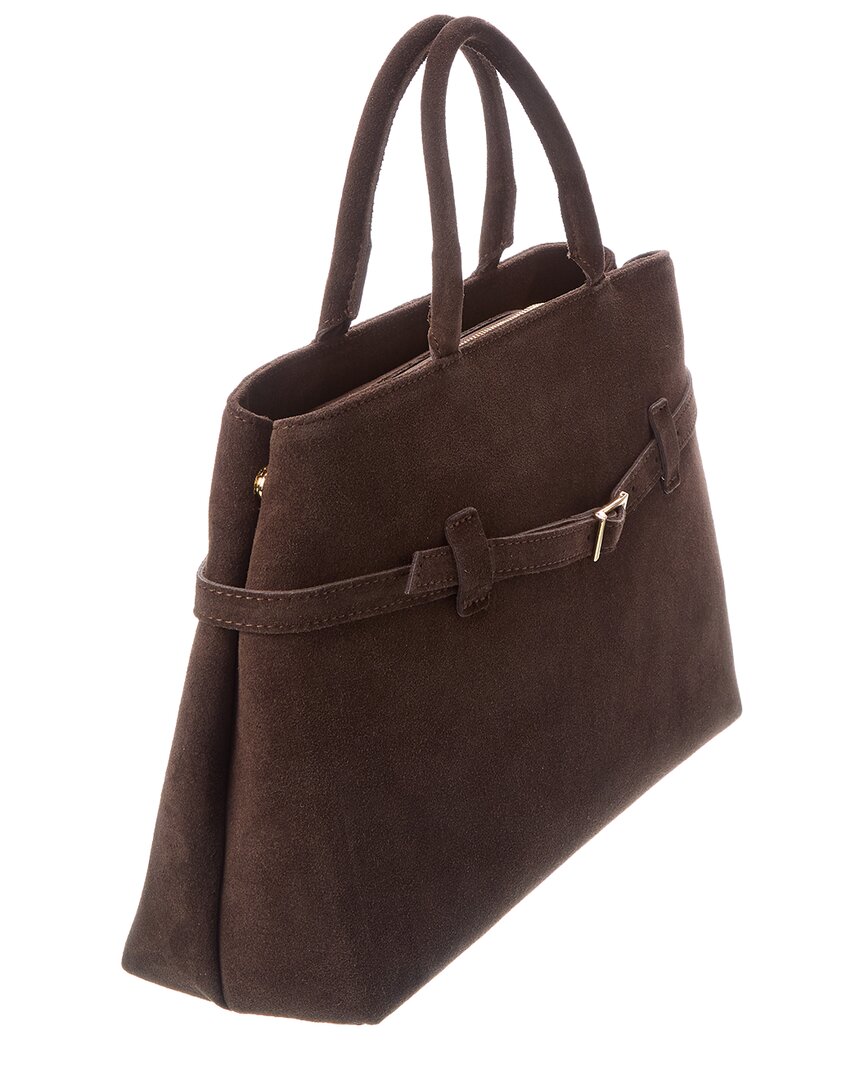 elspeth suede shoulder bag