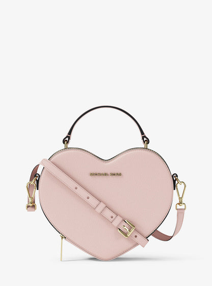 jet set small heart crossbody bag
