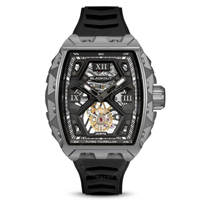 Blackout, XP1 Tourbillon Hand Wind Black Dial Men's Watch