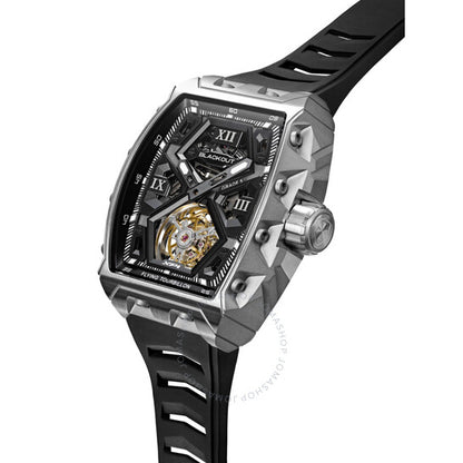 Blackout, XP1 Tourbillon Hand Wind Black Dial Men's Watch