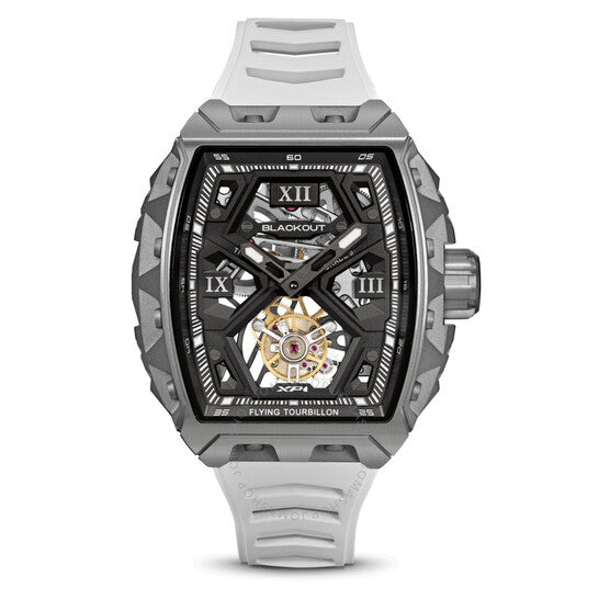 Blackout, XP1 Tourbillon Hand Wind Black Dial Men's Watch