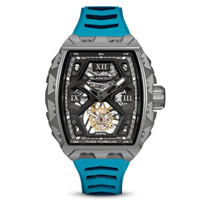 Blackout, XP1 Tourbillon Hand Wind Black Dial Men's Watch