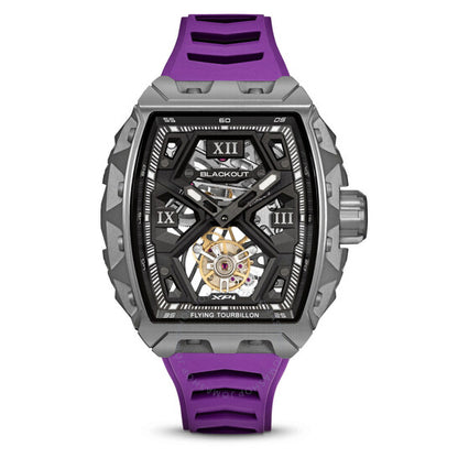 Blackout, XP1 Tourbillon Hand Wind Black Dial Men's Watch