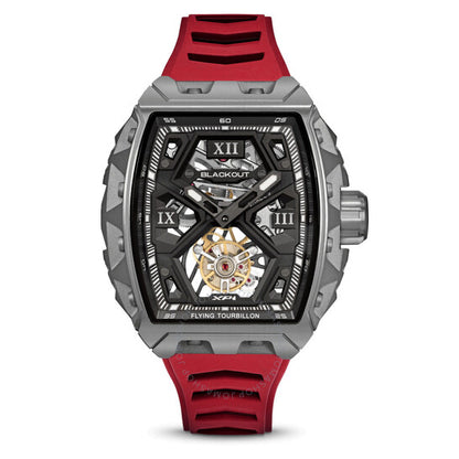 Blackout, XP1 Tourbillon Hand Wind Black Dial Men's Watch