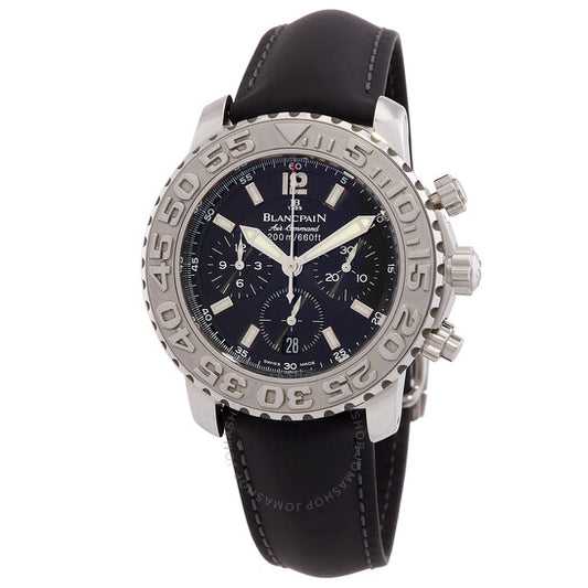 Blancpain, Air Command Chronograph Automatic Black Dial Men's Watch