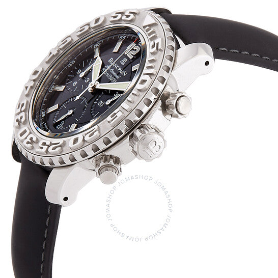 Blancpain, Air Command Chronograph Automatic Black Dial Men's Watch