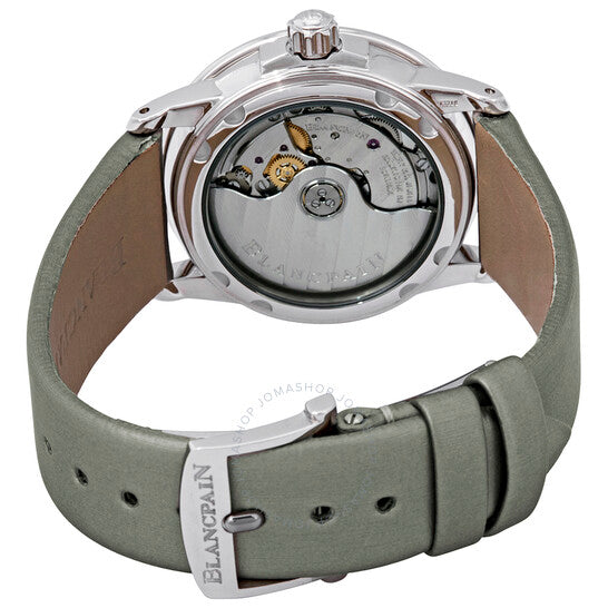 ساعة بلانكبان النسائية الأوتوماتيكية ذات المنطقتين الزمنيتين