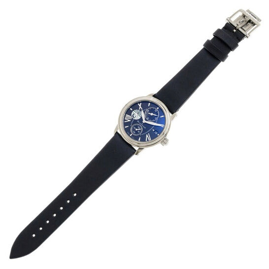 ساعة بلانكبان النسائية الأوتوماتيكية ذات المنطقتين الزمنيتين