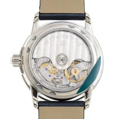 ساعة بلانكبان النسائية الأوتوماتيكية ذات المنطقتين الزمنيتين