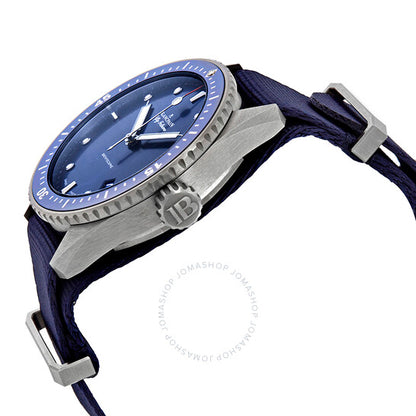 Blancpain, Fifty Fathoms Bathyscaphe Automatic Blue Dial Men's Watch