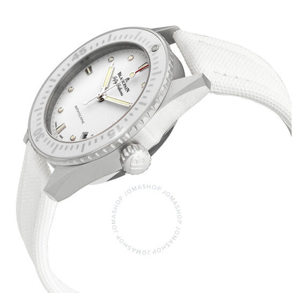 Blancpain, Fifty Fathoms Bathyscaphe Automatic White Dial Ladies Watch