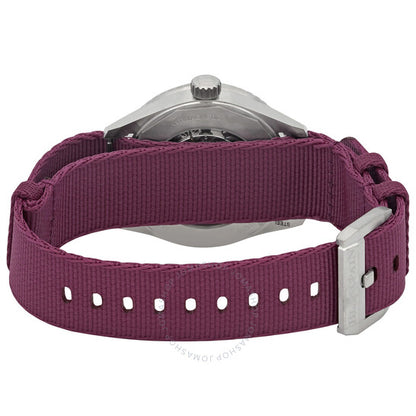 ساعة بلانكبان فيفتي فاذومز باثيسكاف أوتوماتيكية بمينا أبيض