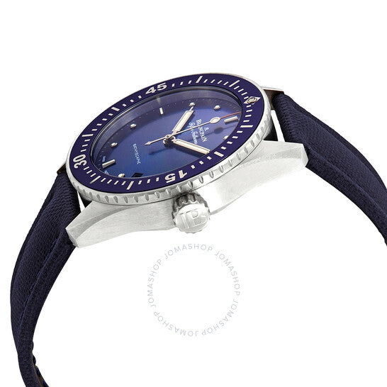 Blancpain, Fifty Fathoms Bathyscaphe Automatic Blue Dial Men's Watch