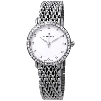 Blancpain, Villeret Ultra Slim Automatic Diamond Ladies Watch 6102-4628-AMMB