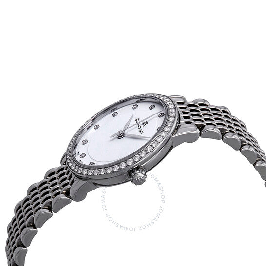 Blancpain, Villeret Ultra Slim Automatic Diamond Ladies Watch 6102-4628-AMMB