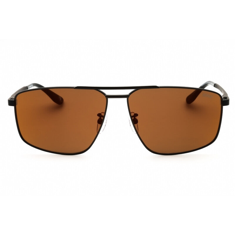 Men's Grey Rectangular Sunglasses