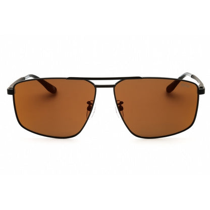 Men's Grey Rectangular Sunglasses