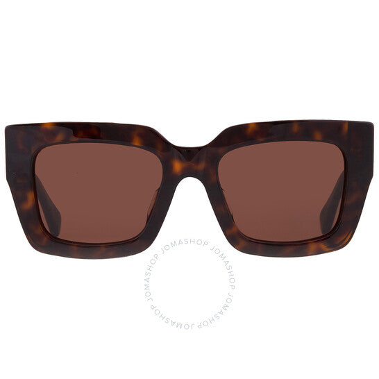 Bottega Veneta, Brown Square Ladies Sunglasses