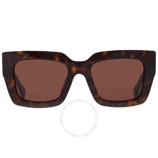 Bottega Veneta, Brown Square Ladies Sunglasses