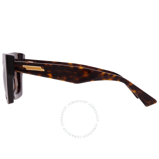 Bottega Veneta, Brown Square Ladies Sunglasses
