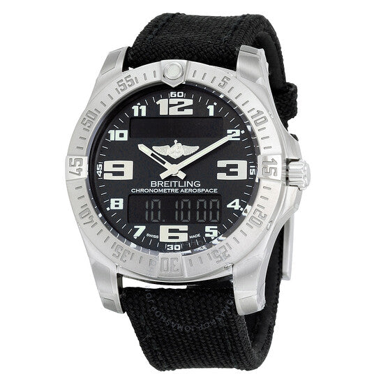 Breitling, Aerospace EVO Black Dial Quartz Men's Watch E7936310-BC27BKFT