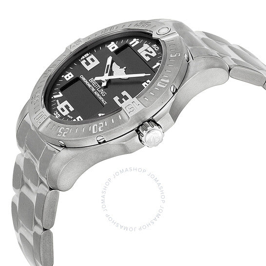 Breitling, Aerospace Evo Black Dial Titanium Men's Watch E7936310-BC27TI