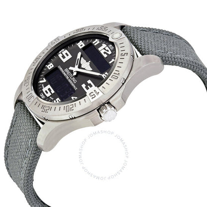 Breitling, Aerospace Evo Grey Dial Grey Canvas Men's Watch