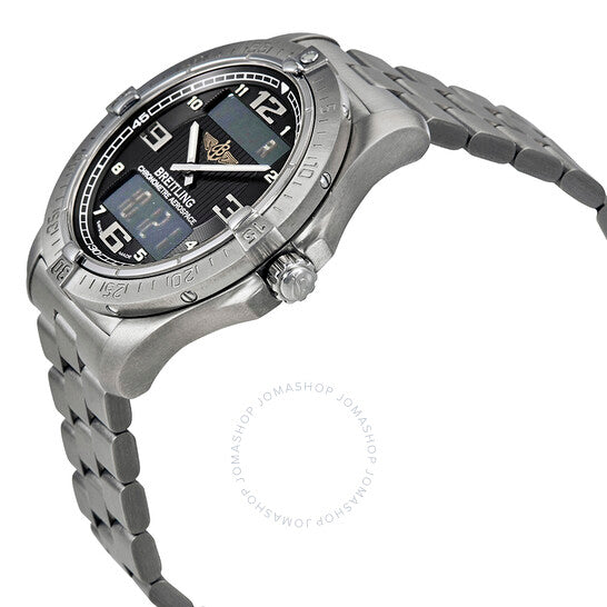 ساعة بريتلينغ إيروسبيس الرجالية التناظرية الرقمية E7936210-B962TI