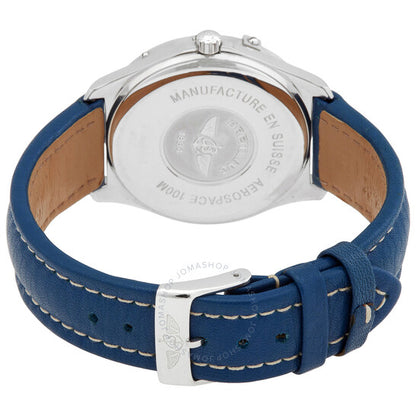 ساعة بريتلينج إيروسبيس كوارتز تناظرية رقمية للرجال بمينا أزرق