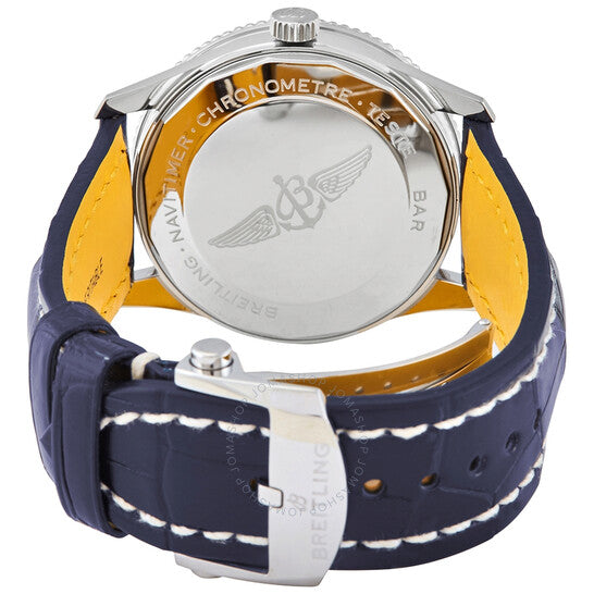 ساعة بريتلينج أوتوماتيكية للرجال بمينا أزرق مقاس 41 مم