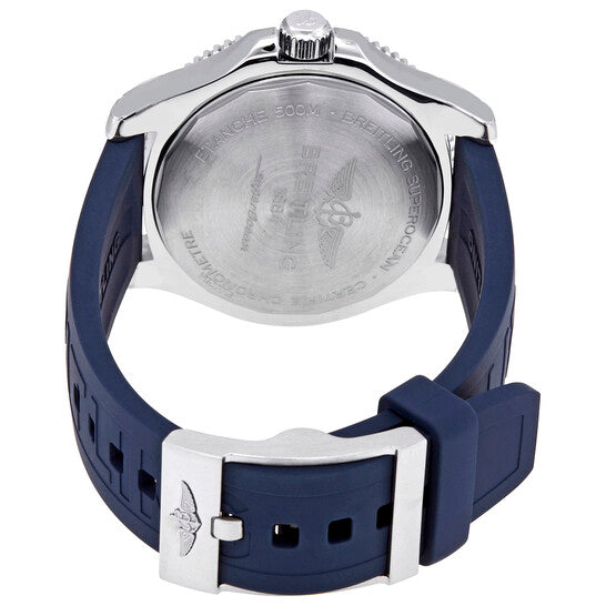 ساعة بريتلينج أوتوماتيكية كرونومتر للرجال بمينا أزرق