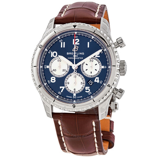 Breitling, Avaitor 8 Chronograph Automatic Blue Dial Men's Watch