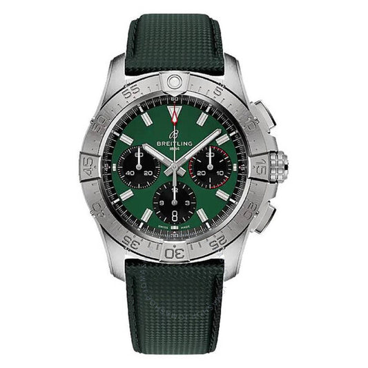 Breitling, Avenger 42mm Chronograph Automatic Green Dial Men's Watch