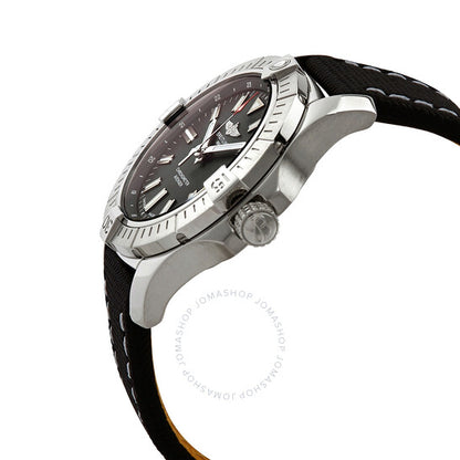 ساعة بريتلينج أفينجر 43 أوتوماتيكية للرجال بمينا أسود