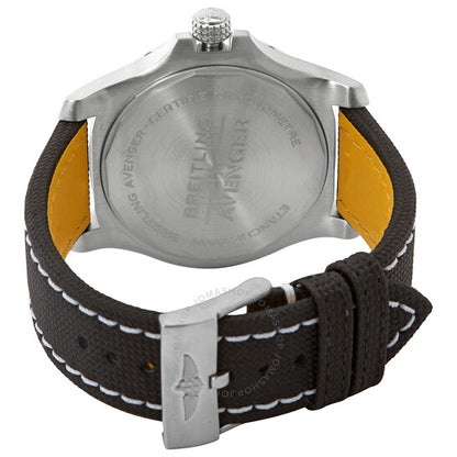 ساعة بريتلينج أفينجر 43 أوتوماتيكية للرجال بمينا أسود