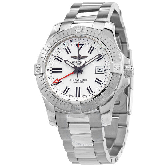 Breitling, Avenger Automatic Chronometer White Dial Men's Watch