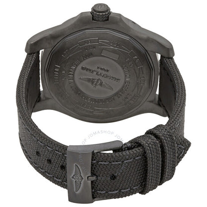 ساعة بريتلينج أفنجر بلاكبيرد أوتوماتيكية للرجال بمينا أزرق